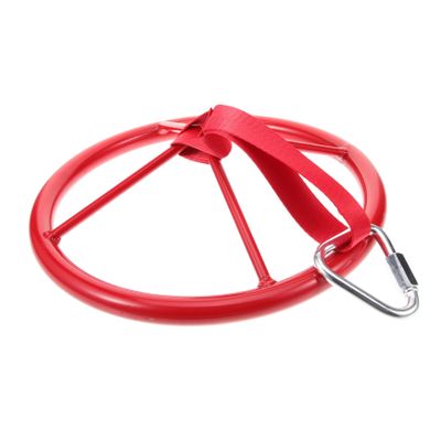 Vaguelly Boy Girl's Fitness Ring Hanging Training Wheel for Boy Girl Easy to Install Fun Outdoor Gym Equipment for Strength Training Active Play