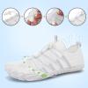 L-RUN Womens Water Shoes for Swim Diving Quick-Dry Water Hiking Shoes Men White M US (Women 10, Men 8.5)=EU41 view 4