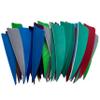 ONTFIHS 50PCS Archery Fletching RW 3" Shield Arrow Feathers with Natural Turkey Feathers Right Wing (Gray) view 1