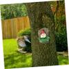 Sosoport 1pc Outdoor Bird Feeder Decorative Dwarf Hanging Bird Food Holder for Gardens Craft for Patio Balcony view 3