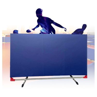 ZFUCMAYL Table Tennis Baffles,Indoor Single Self-Study Training Guardrail Partitions,Indoor Self Training Privacy Partitions Screen for Stadiums Club Schools (Size : 140x75cm-6pcs)