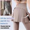 Fake Two-Piece Slimming Butt Lift Shark, Fake Two-Piece Slimming Butt Lift Shark Yoga Pants (03,L) view 3