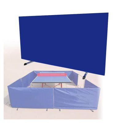 ZFUCMAYL Portable Table Tennis Baffles,Obstacle Blocks Around Table Tennis Training Fences,Oxford Cloth Portable Temporary Partition Screens for Stadiums Schools (Size : 140x75cm-6pcs)