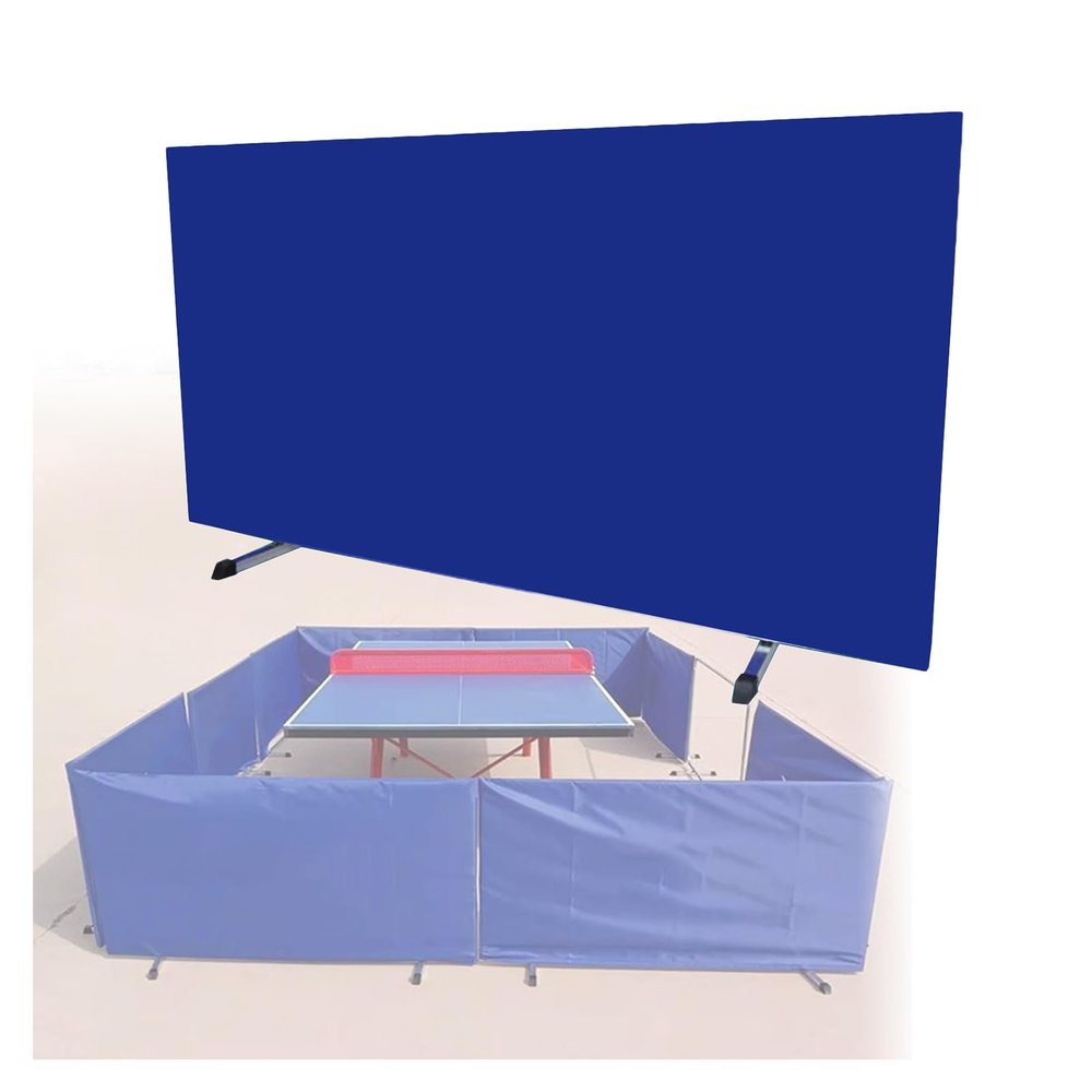 ZFUCMAYL Portable Table Tennis Baffles,Obstacle Blocks Around Table Tennis Training Fences,Oxford Cloth Portable Temporary Partition Screens for Stadiums Schools (Size : 140x75cm-6pcs)