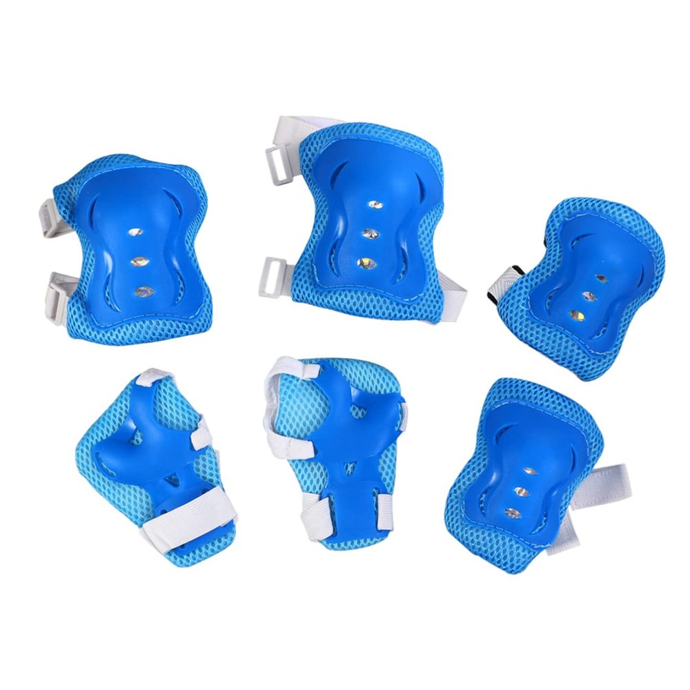 Anneome Boy Girl Protection Gear Kit Sports Safety Gear Wrist Guard Elbow Pad Knee Cap Protector for Boys and Girls Cycling Skating Years Old