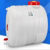 SHENJIA Large Capacity Water Tank 140L Plastic Water Storage Tank with Cover and Valve, Horizontal Square Water Storage Bucket for Household Camping Outdoor Self-Driving Tour view 3