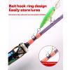 HEAIQI Fishing Pole Trout Fishing UL Fishing Rod High Carbon 2 Sections Lure Fishing Rod Light-Weight High Strength Spinning Casting Rod 1.68M/1.8M Fishing Rods (Size : Casting Rod_1.8m) view 2