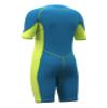 Hevto Kids Wetsuit Shorty Boys Girls Toddler Youth Size 12 Year 2mm Neoprene Wet Suit Front Zip Thermal Swimming in Cold Water (Green, 12) view 2
