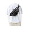 Black Fanny Packs for Women Men, Belt Bag with Mult Zipper Pockets, Waterproof Crossbody Bag, Fashion Waist Packs with Adjustable Long Strap for Workout Running Yoga Shopping Hiking view 1
