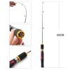 HEAIQI Fishing Pole Fishing Pole Winter Fishing Ice Fishing Rod Feeder Carp Fishing Pole Carbon 2 Section Spinning Rod Conveniently Carrying Fishing Rods, A_65cm view 2