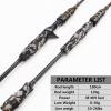 HEAIQI Fishing Pole Portable Fishing Pole Fishing Rod Spinning Fishing Rod Hard Carbon Rod Portable Travel Rod Lure 8-30g Trout Pole Fishing Rods (Size : Spinning Rod_1.8 m) view 2
