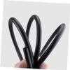 Balacoo Bicycle Soundproof Sponge Tube Sponges Brakes Bikes Bike Cable Housing Anti-noise Cable Tube Cable Tube for Cycling Bicycle Accessory Brake Hose Transmission Foam Sponge, 150x1.2cm, Black view 2