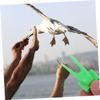 Sosoport 50pcs Parrot Food Forks Small Vegetable Skewers for Bird Cage Feeding Supplies Easy to Attach Holder for Fruits Veggies for Parrots Small Birds view 2