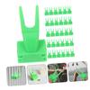 Sosoport 50pcs Parrot Food Forks Small Vegetable Skewers for Bird Cage Feeding Supplies Easy to Attach Holder for Fruits Veggies for Parrots Small Birds view 3