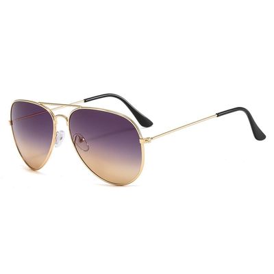 MTZJH Sunglasse Woman Men Alloy Frame Ocean Gradient Lens Sun Glasses Female Male Eyewear,2,One size