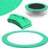 ZGFUSVFD 6ft, 8ft, 10ft, 12ft, 13ft, 14ft, 16ft Replacement Trampoline Surround Pad, Safety Guard Spring Cover Edge Protection, Trampoline Replacement Pad Padding Surround Pads, Green view 1