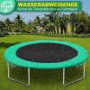 ZGFUSVFD 6ft, 8ft, 10ft, 12ft, 13ft, 14ft, 16ft Replacement Trampoline Surround Pad, Safety Guard Spring Cover Edge Protection, Trampoline Replacement Pad Padding Surround Pads, Green view 3