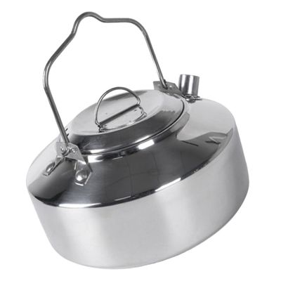BESPORTBLE Camping Tea Pot Stainless Steel Kettle Portable Multi-function Stovetop Water Pot for Ergonomic Handle for Hiking and Camping Supplies