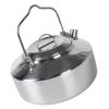 BESPORTBLE Camping Tea Pot Stainless Steel Kettle Portable Multi-function Stovetop Water Pot for Ergonomic Handle for Hiking and Camping Supplies view 1