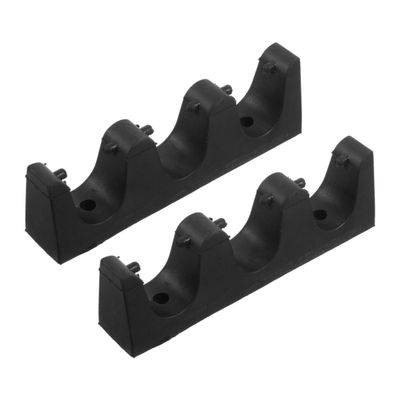 Milisten 2pcs Wall-mounted Pool Stick Holder Space-saving Billiard Rack Organizer for Cues Design for Easy Installation for Billiard Storage and Display