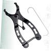 balacoo Repairing Tools Chain Link Removal Link Pliers Friction Shifter Chain Plier Quick Link Padded Shorts Chain Repair Tool Bike Feet Holders for Stretching Tools for Wrench, 9.2X4X0.5cm, Black view 2