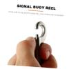 KOMBIUDA 1set Scuba Diving Spool Aluminum Alloy Line Reel Signal Buoy Line for Cave Diving Search Recovery Essential for Underwater Navigation view 3
