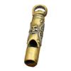 WHAMVOX Copper Whistle Pendant Skull Design Portable Outdoor Whistle for Hiking Camping and Survival Keychain Functionality view 1