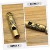 WHAMVOX Copper Whistle Pendant Skull Design Portable Outdoor Whistle for Hiking Camping and Survival Keychain Functionality view 4