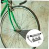 balacoo Fork Mount Bike Mount for Fork Holder Bike Front Wheel Holder Rv Bike Rack Car Accessories for Frame Thru Axle Rack Luggage Rack Bike Fork Accessories Securing Clip The Roof Travel, Silver view 3