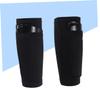WHAMVOX High Elastic Shin Guard Socks Calf Sleeves Breathable Mesh Football Shin Guard Sleeves for Running Jogging and Sports Activities view 2