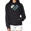 G-III Sports Women's Black Philadelphia Eagles Heart Graphic Fleece Pullover Hoodie view 1