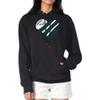 G-III Sports Women's Black Philadelphia Eagles Heart Graphic Fleece Pullover Hoodie view 4