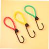 POPETPOP 6pcs Camping Accessories Tent Elastic Rope Clips Elastic Rope Buckle Hook for Outdoor Use Random Color view 2