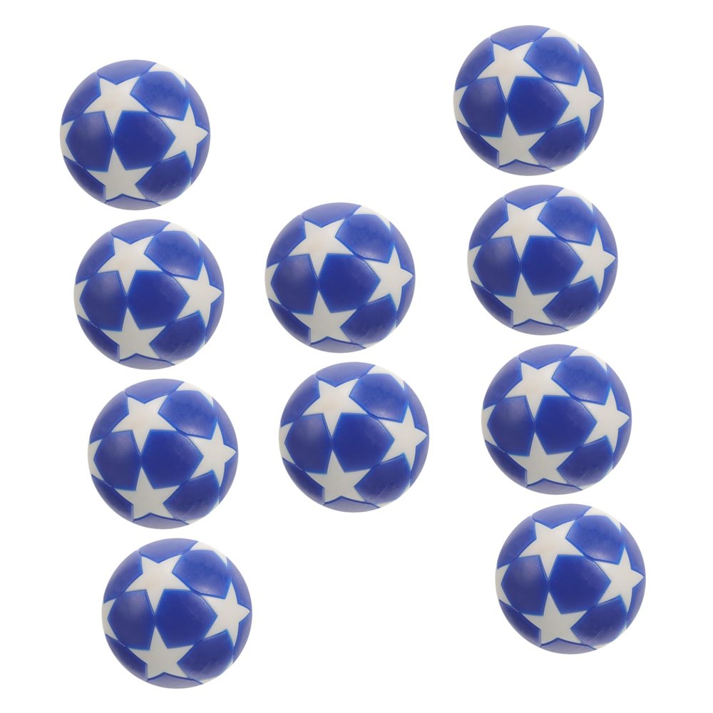 ifundom 10pcs Foosball Replacement Bright Soccer Game for Tabletop Use for Projects Parties Recreation Compatible Foosball Tables