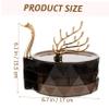 Cabilock Swan Shape Jewelry Box Elegant Jewelry Organizer for Earrings and Necklaces Lightweight Material for Home Display and -giving Ice Tea view 4