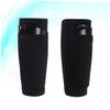 WHAMVOX High Elastic Shin Guard Socks Breathable Mesh Calf Sleeves for Football Running Exercise Black Sweat Absorption Calf Muscle Support view 3