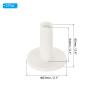 PATIKIL 2.4 Inch Rubber Golf Tee, 3 Pack Tall Training Driving Range Tee Stable Ball Holder for Outdoor Indoor Hitting Mat, White view 2