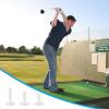 PATIKIL 2.4 Inch Rubber Golf Tee, 3 Pack Tall Training Driving Range Tee Stable Ball Holder for Outdoor Indoor Hitting Mat, White view 4