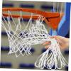 POPETPOP 2pcs Nylon Braided Basketball Net Replacement Heavy Duty for Basketball Rim Backboard Weatherproof School Sports Courts view 4