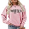 I Don'T Do Winter Very Well Sweatshirts funny letter Graphic Print Long Sleeve Shirt Pullover Gift Tops Blue (Color : Pink, Size : Small) view 1
