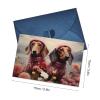 Italian Dachshund Greeting Cards Blank Note Cards with Envelope Anniversary Card Thanks Card 4 X 6 Inches view 2
