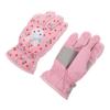 WHAMVOX 1pair Boys and Girls Ski Gloves Warm Snow Mittens Cartoon Design Boy Girl-Friendly for Skiing and Outdoor Activities view 1