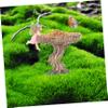 balacoo Resin Bird Feeder Decorative Outdoor Food Tray for Garden and Vibrant Adornment to Attract Birds for Courtyards and Backyards view 4