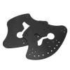 Alomejor Adjustable Swimming Hand Paddles for Men Women Children, Axe Shaped, Dual Sided Ideal for Swimming Training (Black)