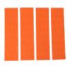 SPYMINNPOO Surfboard Traction Pad,4Pcs Surfboard Traction Pads Surfing Front Traction Anti Slip Pad for Skimboards Kayak (Orange) view 1