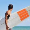 SPYMINNPOO Surfboard Traction Pad,4Pcs Surfboard Traction Pads Surfing Front Traction Anti Slip Pad for Skimboards Kayak (Orange) view 3