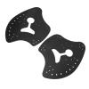 Alomejor Adjustable Swimming Hand Paddles for Men Women Children, Axe Shaped, Dual Sided Ideal for Swimming Training (Black) view 1
