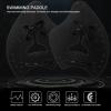 Alomejor Adjustable Swimming Hand Paddles for Men Women Children, Axe Shaped, Dual Sided Ideal for Swimming Training (Black) view 4