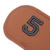 Alomejor 10PCS Putter Protective Covers PU Headcover for Entertainment and Training Needs (Light Brown) view 4