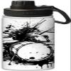 NineFit Basics Hand drawn drum art design 18 oz Sports Insulated Kettle,Stainless Steel Insulated Cup Sport Bottles-Double Walled, White and black, 164-bwb0324bb350007-02 view 1